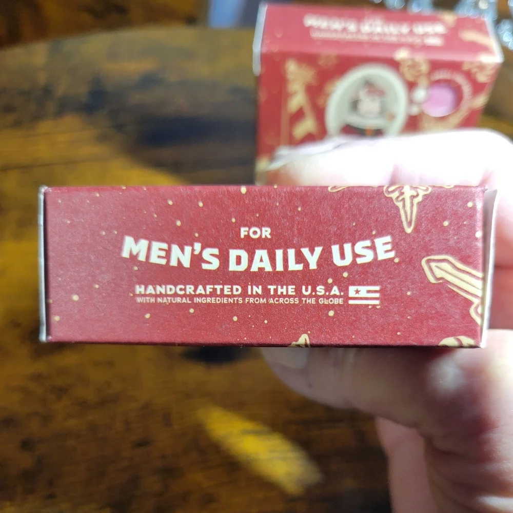 Dr. Squatch lot of 2 bars Frosty Peppermint Soap